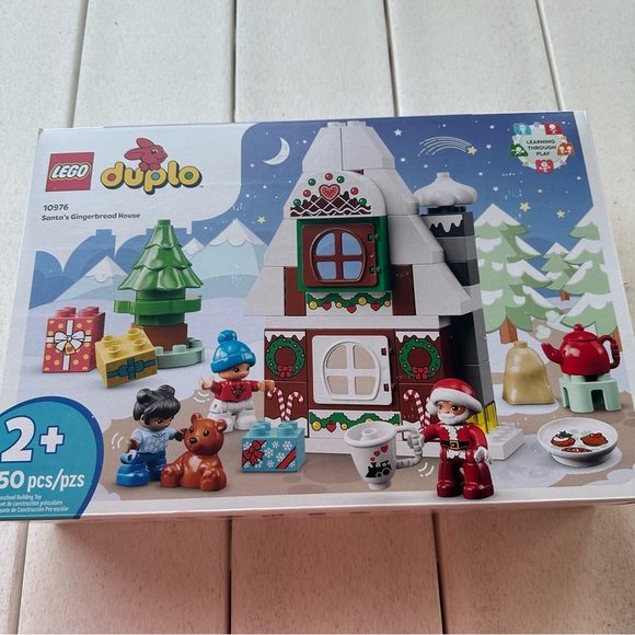 LEGO DUPLO Santa’s Gingerbread House 10976 – 50 pcs, Ages 2+ - Picture 1 of 9